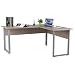 Produktbild Blackpoolal 150 x 130 x 74cm Schreibtisch L-form Eckschreibtische Eckcomputertisch Computerschreibtisch Eckschreibtisch Bürotisch Holz Computertisch Winkelkombination Tisch