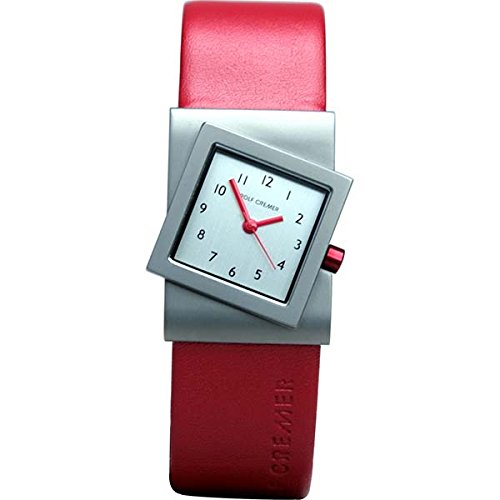 Uhr - Analog Quarz - Titan Leder - Turn - rot Uhr - Analog Quarz - Titan Leder - Turn - rot