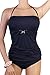 Produktbild Michael Kors Bandeau TANKINI SET Gr. M / 38 Dunkelblau (Navy) Silber, Neckholder abnehmbar; Swimwear