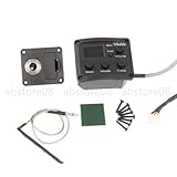  FidgetGear Ecualizador de 3 bandas para ukelele UKE EQ con transductor Piezo