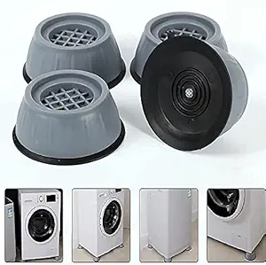 Mbuys Mall 4 Pcs Washing Machine Stand Anti Vibration Pads Washer Foot Pads Dryer Heightening Pads Stabilizer Support Stand for Home