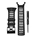Produktbild fgghfgrtgtg Black Rubber-Uhrenarmband-Uhrenarmband-Ersatz für SUUNTO Ambit 1 2 3 Schraubenzieher Stahl Schließe Armbanduhr-Band