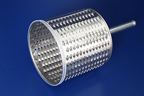 MAAJ® STANDTROMMELREIBE MIT 2 TROMMELN FÜR NÜSSE KÄSE GEMÜSE SCHOKOLADE OBST BROT MEERRETTICH - 9