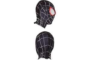 MAXRICUS ​Realistic Spider Mask with Rigid 3D Eye Frame, for Adults & Teens Ages 14+ - Defined Look, Breathable, for Halloween Cosplay & Masquerade