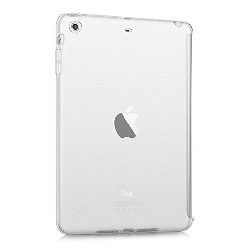kwmobile Hülle für Apple iPad Mini 2 Retina / iPad Mini 3 – Smartcover Kompatibles Backcover Case Tablet Schutzhülle TPU Silikon – Tabletcase Cover Matt Transparent - 8