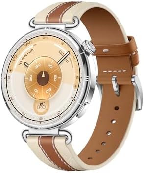 HUAWEI WATCH GT 6 GPS 41mm Smartwatch, Display AMOLED, Fino a 14 giorni, Ciclismo, Oltre 100 Modalità Sportive, iOS e Android, Funzione NFC, Monitoraggio della Salute a Lungo Termine, Marrone