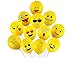 Price comparison product image Emoji Party Balloons Latex Balloons 50 Pcs 12 Inch Emoji Funny Balloons Party Supplies