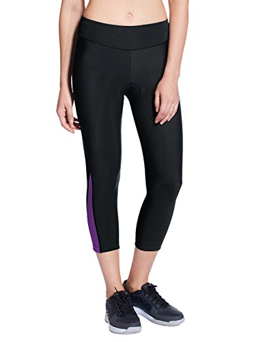 Baleaf Damen Fahrradhose Radlerhose Mit Coolmax 3D Sitzpolster 3/4 Komfort Slim Fit UPF 50+