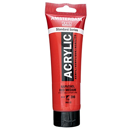 Amsterdam Acrylfarbe 120ml, Naphtholrot mittel [Spielzeug]