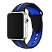 Produktbild Apple Watch Armband 38mm, LEEHUR Serie 1/2/3 Sport Armbanduhr Silikonarmband Ersatzarmband Armband für Apple iWatch / Apple Uhr Nike +