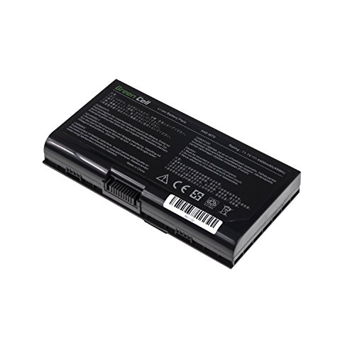 Green Cell® Standard Serie Laptop Akku für Asus X71T (6 Zellen 4400mAh 11.1V Schwarz) - 3