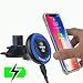 Produktbild MCJL Wireless Car Charger QI Phone Holder mit Vent für iPhone Xs/XR/X/8/8 Plus, Samsung Galaxy S9/S9 +, S8/S8 +, S7/S7 Edge, S6 Edge