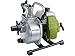 Produktbild Extol Craft Wasserpumpe 414503, 1,5 kW (2PS), 15000 l/h (15m3/h), Benzin, Teichpumpe, Gartenpumpe, 1500 W, silber/grün