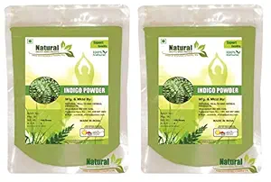 Natural Health and Herbal Products Indigo Powder For Hair Pure Neel Powder For Hair, 100 g (Pack of 2)