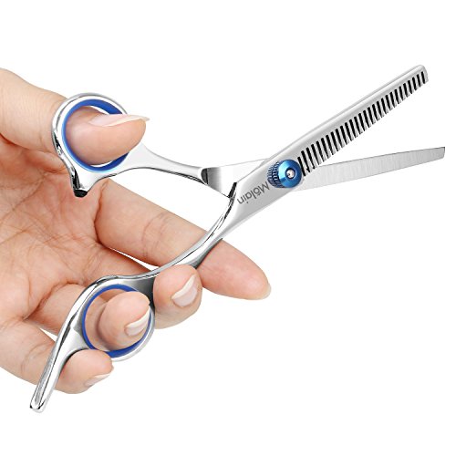 Molain Scheren Set Friseurscheren & Effilierschere Haarscheren Edelstahl Kämme mit Aufbewahrungstasche - 4