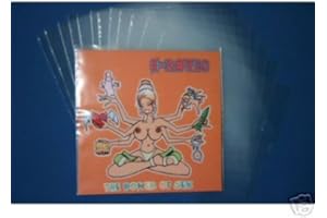 MARI-MEDIENVERPACKUNGEN 200 Stück Single Schallplatten Schutzhüllen Folienhüllen 7 Inch Typ 150 die dicken