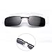 Produktbild Shsyue® Polarisierte Sonnenbrille Clip für Brillenträger UV400, Anti-UVA anti-UVB Unisex Schwarz
