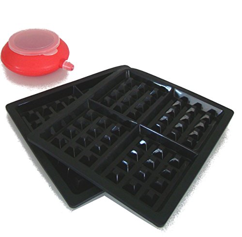 WellBake de matrimonio Kit - 2 x moldes de matrimonio, PipingPen + de recetas