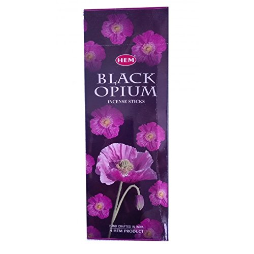 Preisvergleich Produktbild Räucherstäbchen HEM Black opium