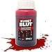 Produktbild iFancy Kunstblut Rot 250ml Flasche - Künstliches Blut Filmblut Vampirblut Zombie Vampir Schminke Kleidung Halloween Fasching Karneval