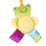 Lalang Baby Plüschtiere, Kleinkindspielzeug,Beschwichtigen Schlaf Spielzeug,Kinderwagen, der Spielzeugauto-Drehmaschine hängenden Baby Rasseln, Farbige Insekt - 5