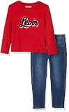 Levi's Kids Baby-Jungen Bekleidungsset Outfit NM36014, Mehrfarbig (Assortiment 99), 12-18 Monate (Herstellergröße: 18M)