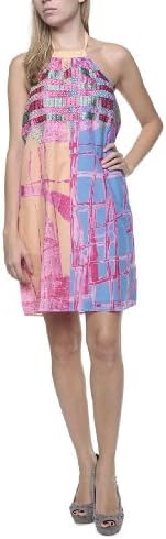 Custo Barcelona Silk Dress Naomi YUHU, Color Multicoloured, Size: L