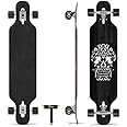 Skatro Drop Through Longboard Skateboard Freeride - Includes T-Tool
