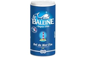 BENEDICTA LA BALEINE - Sel Fin De Mer Iodé Et Fluoré Boite Verseuse 550G - Lot De 3 - meilleure offre