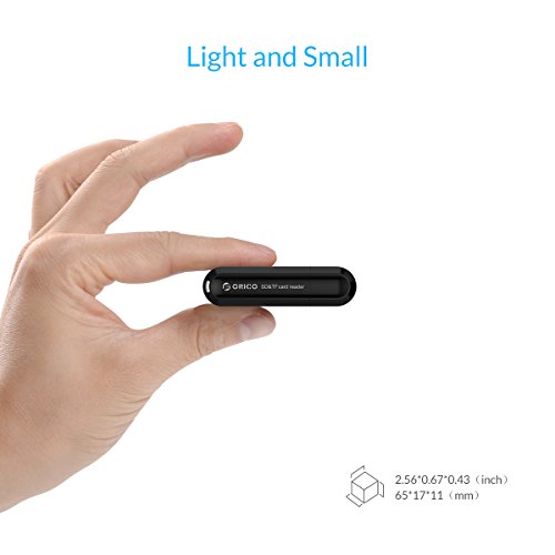ORICO USB 3.0 TF SD 2-in-1 Kartenleser, tragbar, High-Speed, für Windows, Linux und Mac OS - 6