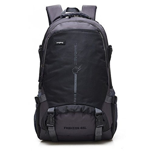 Preisvergleich Produktbild GWQGZ Außenbereich Große Kapazität Travel Umhängetasche Freizeitmode Mountain Bike Pack Schwarz