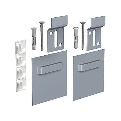 NEWLY-Kit de fijación y dibond efecto espejo