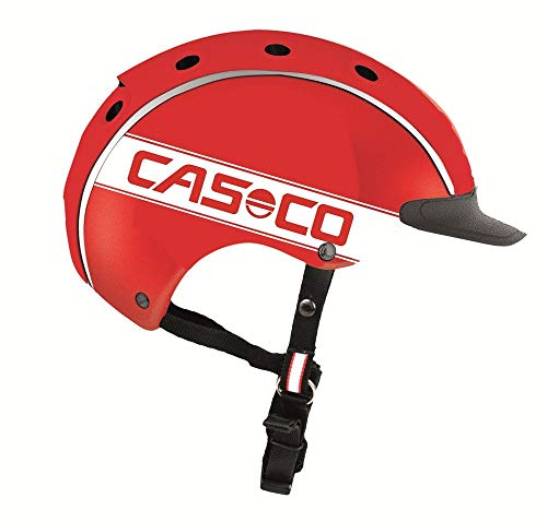 Preisvergleich Produktbild Casco Mini 2 rot Logo - Kinderfahrradhelm