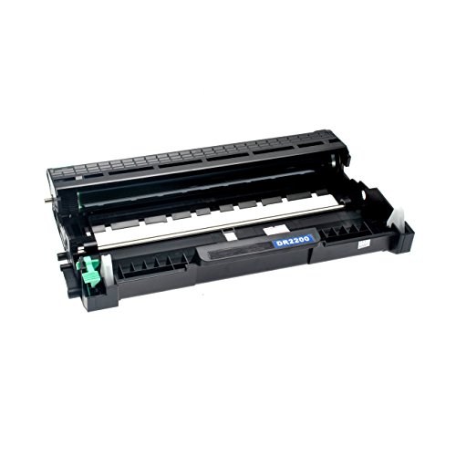 2 Toner mit Trommel für TN-2220 TN-2010 DR-2200 Brother MFC-7360N HL-2240DR L HL-2250DNR HL-2270DW HL-2130 DCP-7055 DCP-7057 HL-2132 DCP-7055 W HL-2130 R HL-2132 R – XXL Füllmenge, Schwarz je 5.200 Seiten, Trommel 12.000 Seiten - 3