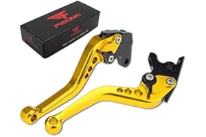 FXCNC RACING Motorrad Einstellbare Brems Kupplungshebel für HAYABUSA GSXR1300 1999-2007, DL1000 V-STROM 2002-2018, SV1000 SV1000S 2003-2007,TL1000R 1998-2003