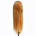 Neverland 30% 22" Real Human Hair Training Hairdressing Mannequin Manikin Cutting Head