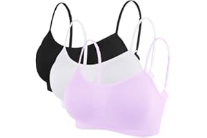 Litthing Women Sports Bra Seamless Comfort Bras Padded Ladies Tops Adjustable Strap Bralettes Vest Style Athletic Wireless Wrap Chest Crop Top for Yoga Fitness Exercise