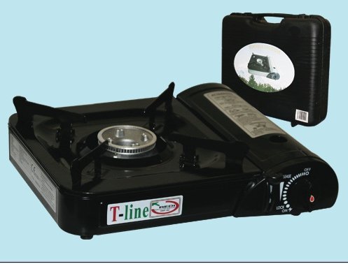 Preisvergleich Produktbild Barbecue tragbare Gasherd Cuba Art. 11876