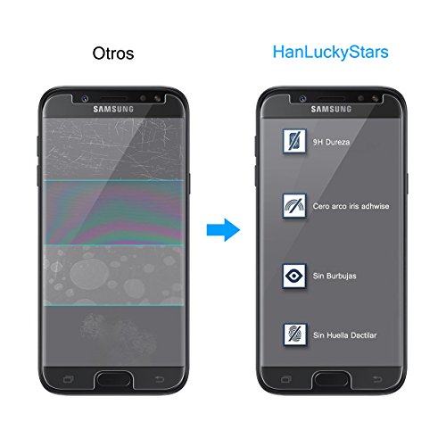 2-Pack Protector de Pantalla Samsung J5 2017 HanLuckyStars Cristal Templado para Samsung Galaxy J5 2017 Vidrio Templado con 9H Dureza Alta Transparencia Garant a de por vida reviews 2-Pack Protector de Pantalla Samsung J5 2017 HanLuckyStars Cristal Templado para Samsung Galaxy J5 2017 Vidrio Templado con 9H Dureza Alta Transparencia Garant a de por vida