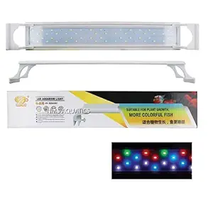 PetzLifeoworld Coco Aquarium Clip On Top WRGB LED Light for Plant Growth and Colourful Fish (H500 | 30 W | Suitable for 45-50 cm)