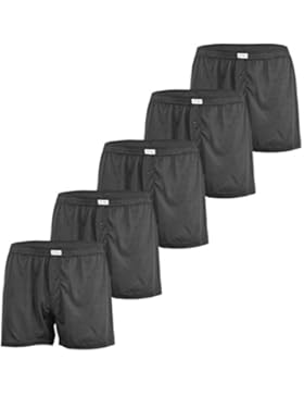 5 10 20 Pack Herren Gentleman Boxershorts Shorts Schwarz Karo-Blau BOX2-f5430