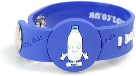 "I Have A Milk Allergy" Awareness wristband