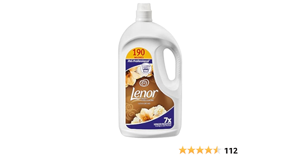 Lenor Super Concentrate Gold Orchid Weichspuler 190 Waschgange 3 8 L Amazon De Drogerie Korperpflege