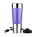 Produktbild Tasse Auto Wasserkocher Kochen 12 V / 24 V Zigarettenanzünder Heizung Cup Vakuum Isolierte Edelstahl 440 ML 50 Watt Reise Cup, 24V