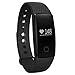 Produktbild OOXLF Smart Fitness Tracker Armband Wireless, Pedometer und Gesundheit Schlaf Monitor Wasserdichte OLED Touchscreen Wristband Uhr für Android oder IOS Smartphone