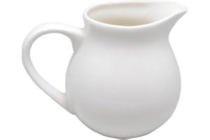 NERTHUS FIH 1336 Pot à Lait en Porcelaine de 300 ml, Style et Praticité sur la Table du Petit Déjeuner