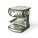 Produktbild Smile Espressomaschine, Cappuccino-Kaffeemaschine, Kaffeemaschine mit 19 Riegeln Retro-Design Italienischer halbautomatischer Haushaltsdampf-Milchschaum. Grün, 960 W, 220 V.