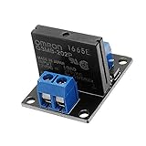 Envío seguro y seguido ILS - 5 Piezas 1 Módulo relé Canal CC 12V Estado sólido bajo Nivel activación para Arduino 240V2A
