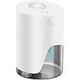AMERTEER Automatic Hand Sanitizer Dispenser - Touchless Infrared Motion Sensor Soap Dispenser, 100ml Adjustable Spray Bottle, Non-Contact Waterproof Design for Kitchen, Home, & Office (White)
