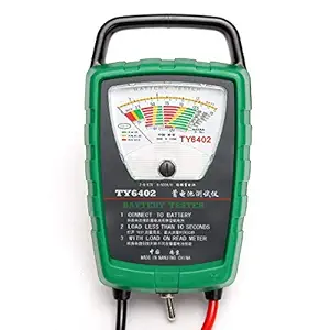 WorldCare TY-6402 Car Battery Load Tester Analyzer 2V/6V/12V Battery 4-500Ah Capacity207561 | Pack of 1